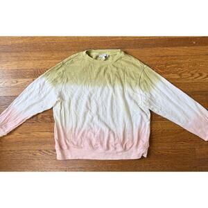 M&S Women's Ombre Long Sleeve Shirt Size Medium